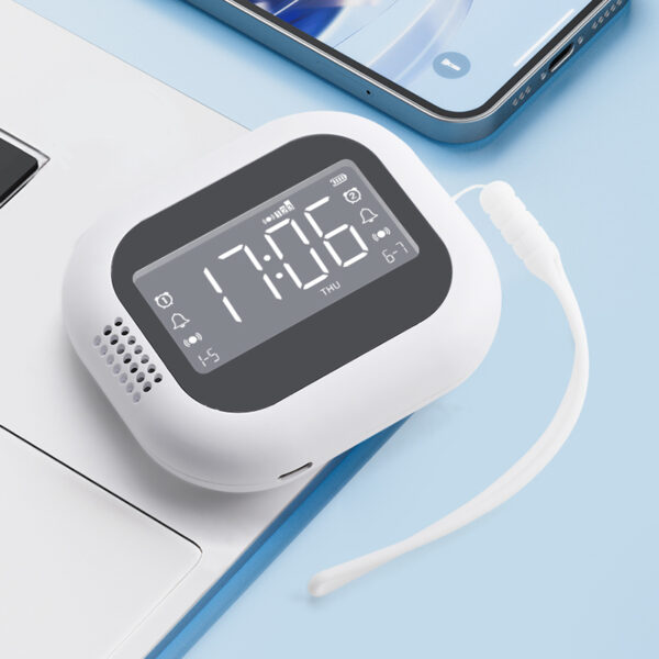 CE certified Portable Travel Silent Vibrate Alarm clock OEM - Image 3