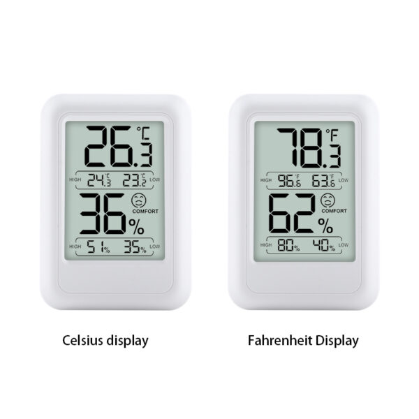Mini Digital FT0400 Hygrometer Indoor Plastic Thermometer and Humidity Gauge with Temperature Monitor Room Thermometer - Image 10