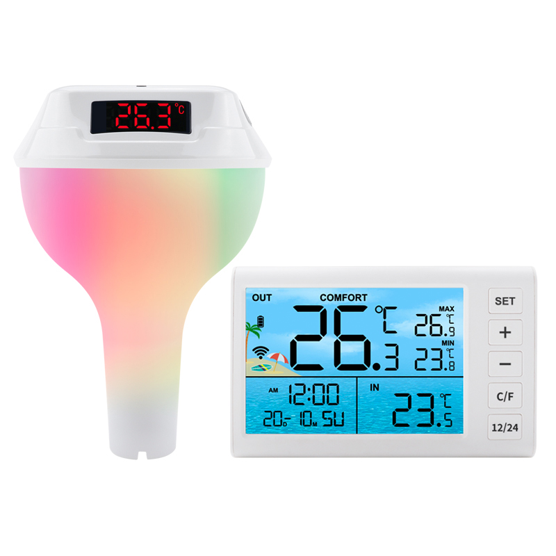 Digital Display Thermometer Smart Thermostat Temperature for Swimming Pool