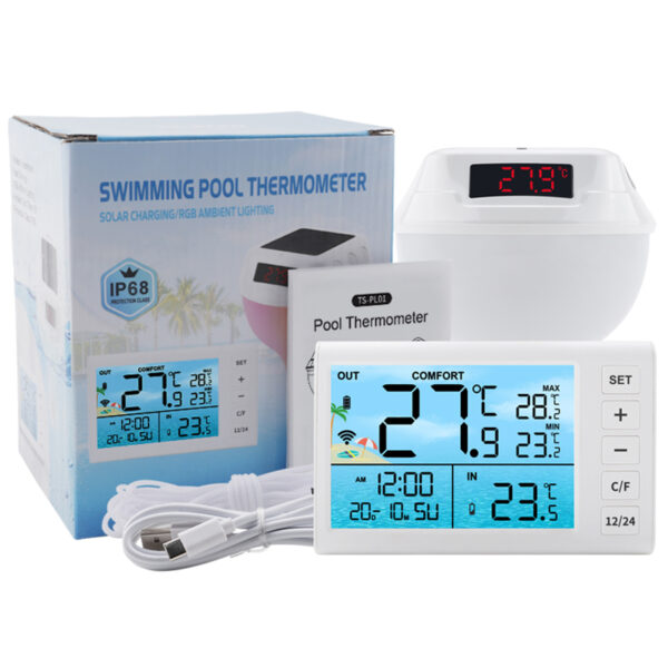 Digital Display Thermometer Smart Thermostat Temperature for Swimming Pool - Kiʻi 3